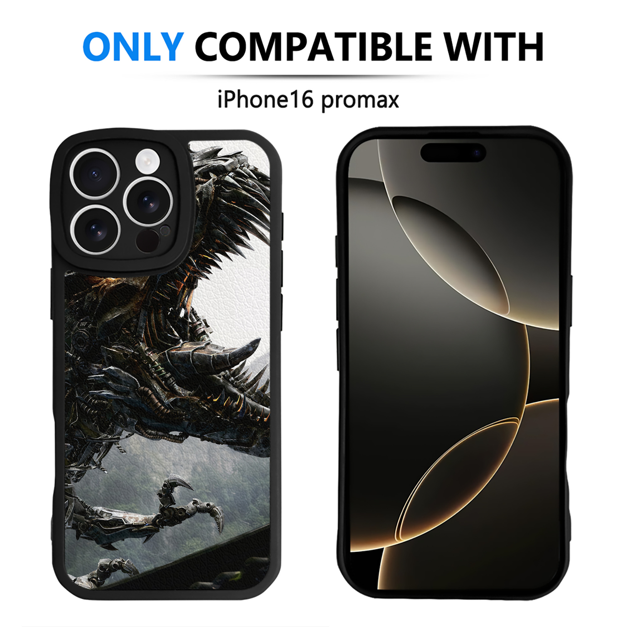 （画像用） Transformers トランスフォーマー 【iPhone 16シリーズ対応】シリコンスマホケース（レザー調） 材質：シリコン